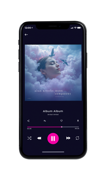 Tablet view of Premade Electronica & Ambient Album Cover - Lynch #11764 | AlbumArtZone*