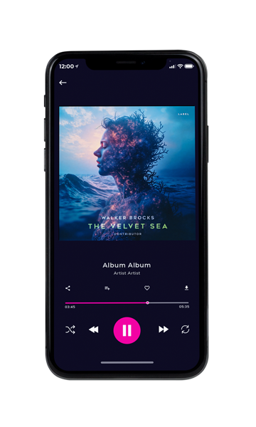 Tablet view of Premade Electronica & Ambient Album Cover - Astronaut #11781 | AlbumArtZone*