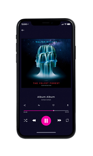 Tablet view of Premade Electronica & Ambient Album Cover - Firefly #11788 | AlbumArtZone*
