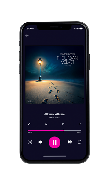 Tablet view of Premade Indie & Folk Music Album Cover - Mirage #11804 | AlbumArtZone*