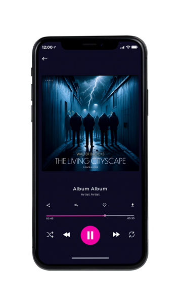 Tablet view of Premade Rock,Punk & Alternative Album Cover - Black Pearl #11823 | AlbumArtZone*