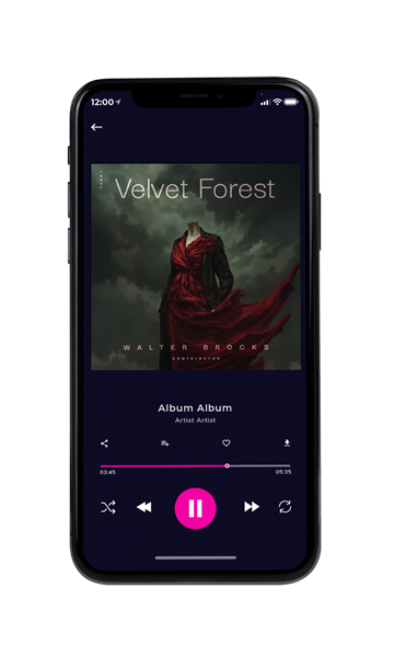 Tablet view of Premade Electronica & Ambient Album Cover - Rangitoto #11834 | AlbumArtZone*
