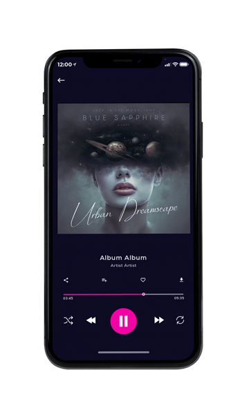 Tablet view of Premade Electronica & Ambient Album Cover - Tuna #11843 | AlbumArtZone*