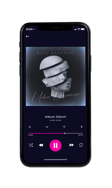 Tablet view of Premade Contemporary Music Album Cover - Tuna #11844 | AlbumArtZone*