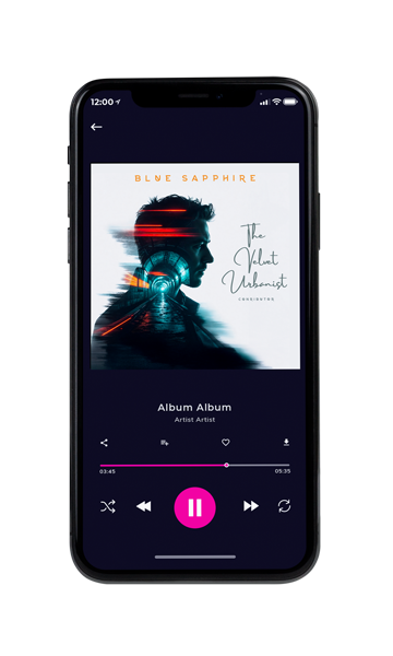 Tablet view of Premade EDM, House & Dub Album Cover - Black Haze #11861 | AlbumArtZone*