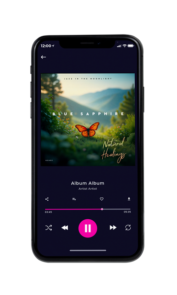 Tablet view of Premade Podcast Album Cover - Green Kelp #11878 | AlbumArtZone*