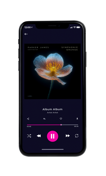 Tablet view of Premade Electronica & Ambient Album Cover - Sandal #11886 | AlbumArtZone*