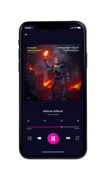 Tablet view of Premade EDM, House & Dub Album Cover - Cocoa Brown #11905 | AlbumArtZone*