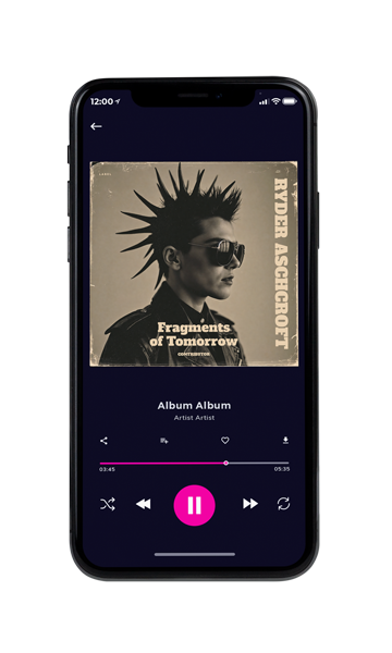 Tablet view of Premade Pop Album Cover - Pale Oyster #11927 | AlbumArtZone*