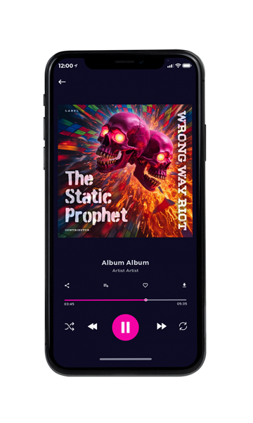 Tablet view of Premade Rock,Punk & Alternative Album Cover - Jon #11937 | AlbumArtZone*