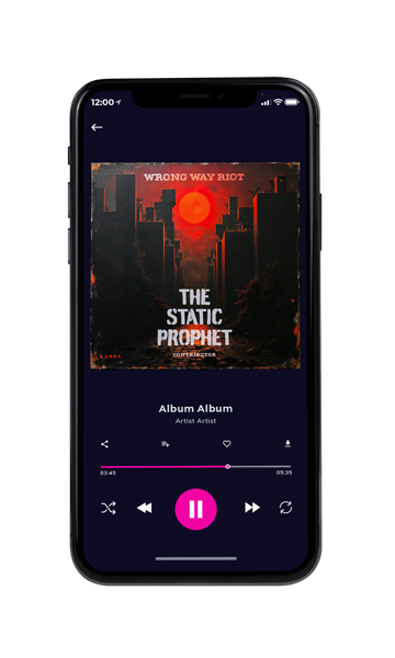 Tablet view of Premade Electronica & Ambient Album Cover - Zeus #11945 | AlbumArtZone*