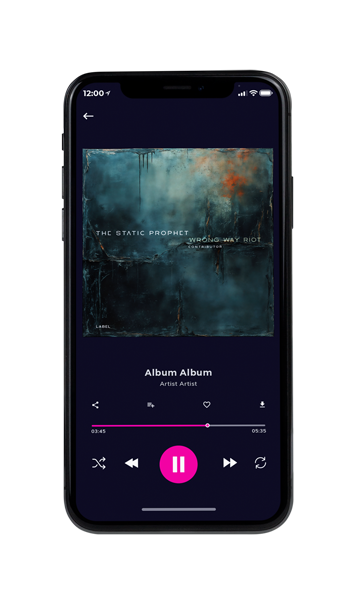 Tablet view of Premade Contemporary Music Album Cover - Outer Space #11960 | AlbumArtZone*