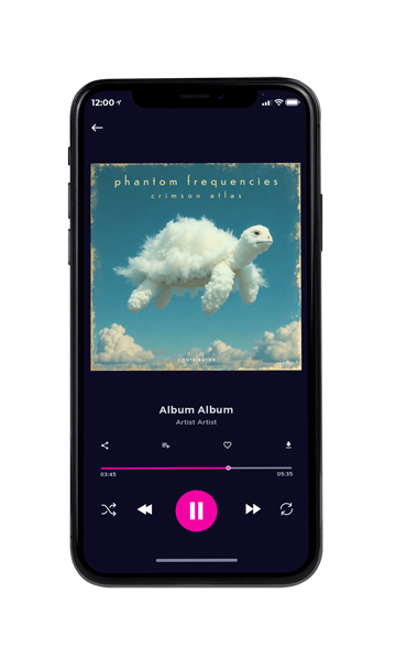 Tablet view of Premade Contemporary Music Album Cover - Juniper #11968 | AlbumArtZone*