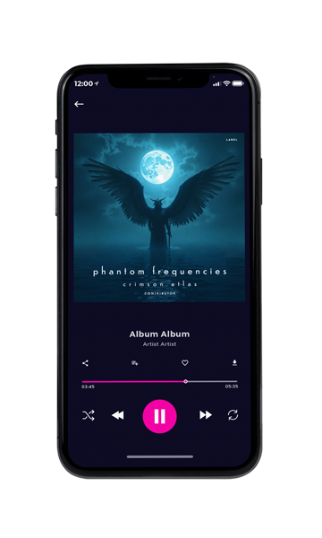 Tablet view of Premade Electronica & Ambient Album Cover - Big Stone #11969 | AlbumArtZone*