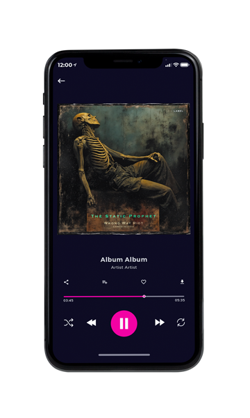 Tablet view of Premade Heavy Metal & Gothic Metal Album Cover - Dune #11975 | AlbumArtZone*