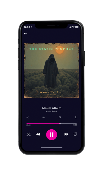 Tablet view of Premade Indie & Folk Music Album Cover - Armadillo #11979 | AlbumArtZone*