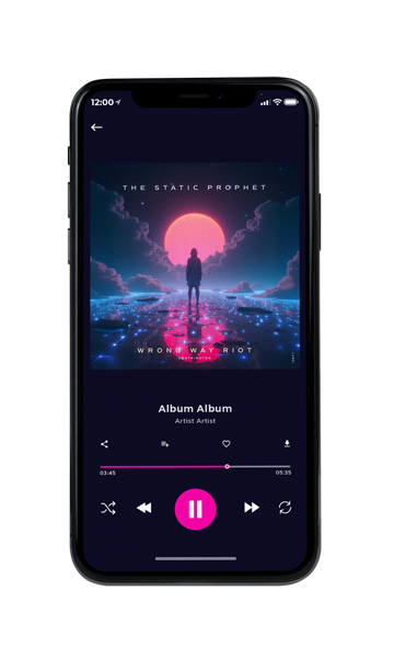 Tablet view of Premade Electronica & Ambient Album Cover - Pickled Bluewood #11993 | AlbumArtZone*