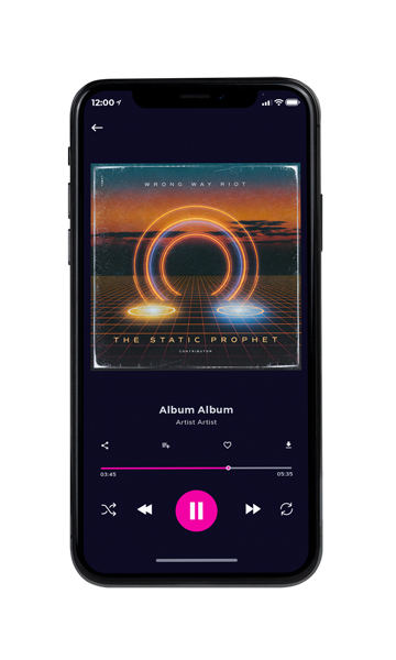 Tablet view of Premade Electronica & Ambient Album Cover - Outer Space #11996 | AlbumArtZone*