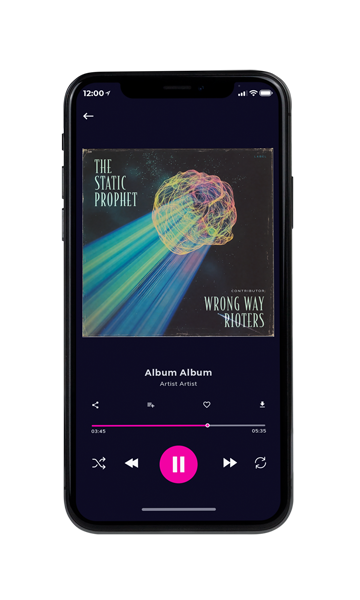 Tablet view of Premade Electronica & Ambient Album Cover - Mine Shaft #12004 | AlbumArtZone*