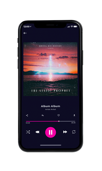 Tablet view of Premade Indie & Folk Music Album Cover - Baltic Sea #12012 | AlbumArtZone*