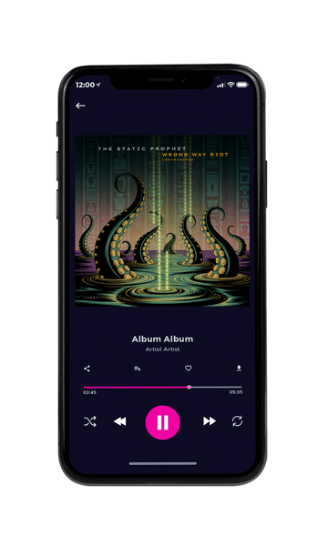 Tablet view of Premade Electronica & Ambient Album Cover - Heavy Metal #12018 | AlbumArtZone*