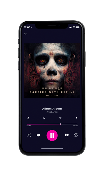 Tablet view of Premade Heavy Metal & Gothic Metal Album Cover - Cocoa Brown #12037 | AlbumArtZone*