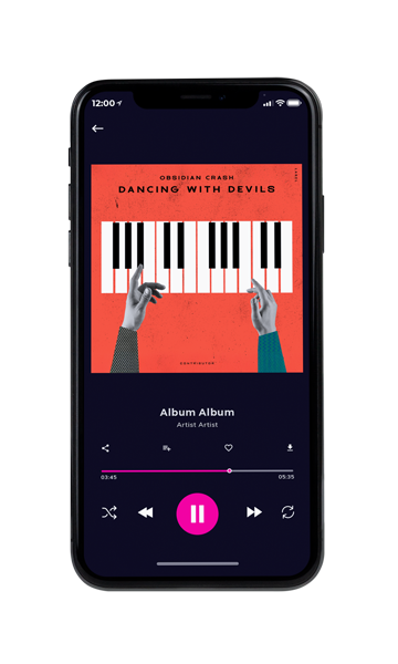 Tablet view of Premade Traditional Jazz & Blues Album Cover - Burnt Sienna #12040 | AlbumArtZone*