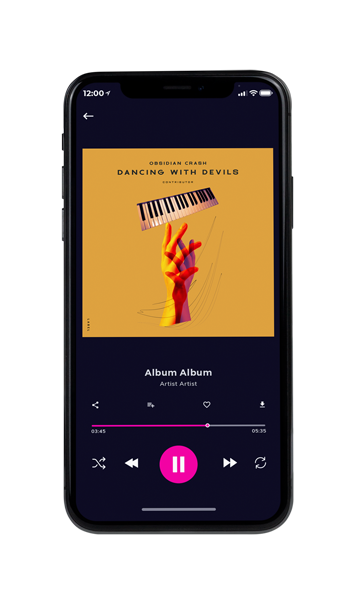 Tablet view of Premade Electronica & Ambient Album Cover - Anzac #12042 | AlbumArtZone*
