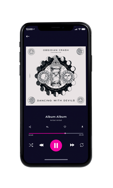 Tablet view of Premade Indie & Folk Music Album Cover - Woodsmoke #12046 | AlbumArtZone*
