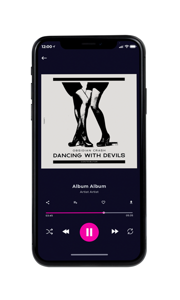 Tablet view of Premade Pop Album Cover - White Rock #12047 | AlbumArtZone*