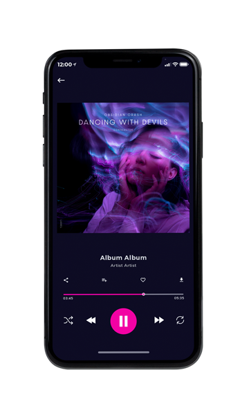 Tablet view of Premade Electronica & Ambient Album Cover - Haiti #12050 | AlbumArtZone*