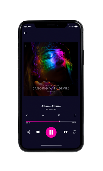 Tablet view of Premade Electronica & Ambient Album Cover - Gondola #12051 | AlbumArtZone*