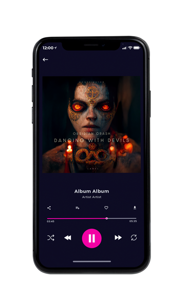 Tablet view of Premade Heavy Metal & Gothic Metal Album Cover - Cod Gray #12058 | AlbumArtZone*