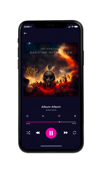 Tablet view of Premade Heavy Metal & Gothic Metal Album Cover - Gondola #12059 | AlbumArtZone*