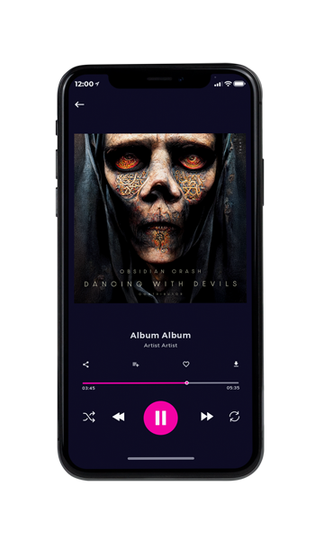 Tablet view of Premade Electronica & Ambient Album Cover - Sorrell Brown #12061 | AlbumArtZone*