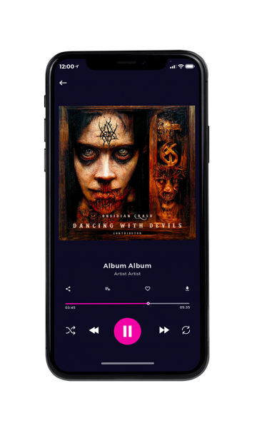 Tablet view of Premade Heavy Metal & Gothic Metal Album Cover - Coffee Bean #12065 | AlbumArtZone*