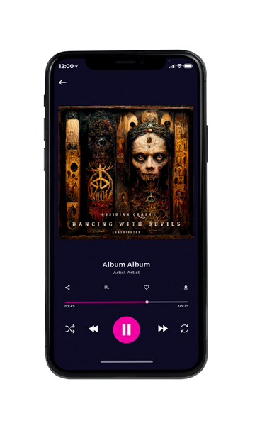 Tablet view of Premade Heavy Metal & Gothic Metal Album Cover - Twine #12066 | AlbumArtZone*