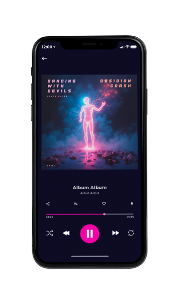 Tablet view of Premade Dance & House Album Cover - Ebony Clay #12085 | AlbumArtZone*