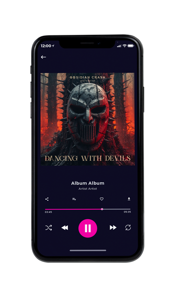 Tablet view of Premade Heavy Metal & Gothic Metal Album Cover - Thunder #12112 | AlbumArtZone*