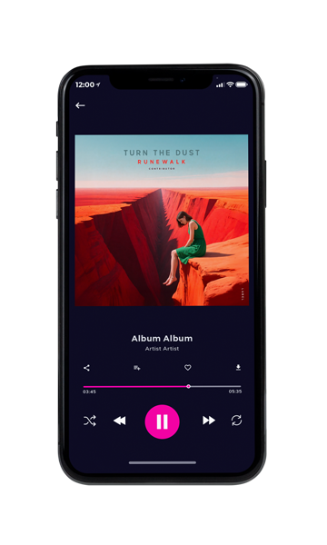 Tablet view of Premade Pop Album Cover - Burnt Sienna #12119 | AlbumArtZone*