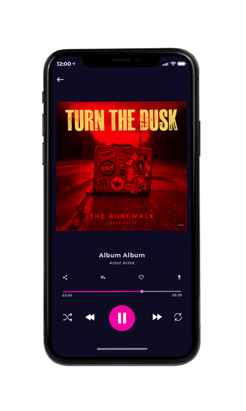 Tablet view of Premade Pop Album Cover - Rustic Red #12156 | AlbumArtZone*