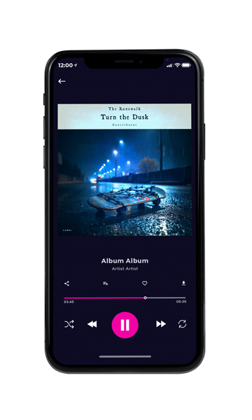 Tablet view of Premade Pop Album Cover - Swans Down #12165 | AlbumArtZone*