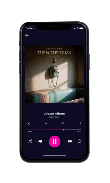Tablet view of Premade Pop Album Cover - Soft Amber #12182 | AlbumArtZone*