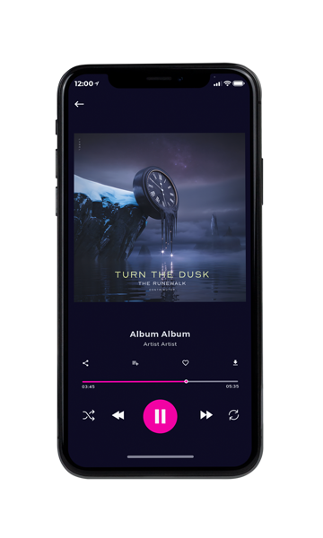 Tablet view of Premade Podcast Album Cover - Tuna #12199 | AlbumArtZone*