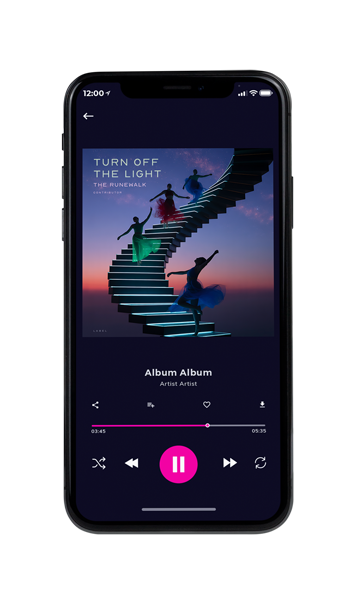 Tablet view of Premade Dance & House Album Cover - Ebony Clay #12202 | AlbumArtZone*