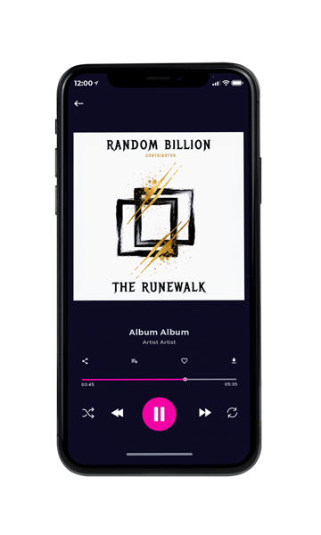 Tablet view of Premade Electronica & Ambient Album Cover - Pavlova #12248 | AlbumArtZone*