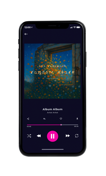 Tablet view of Premade Pop Album Cover - Outer Space #12254 | AlbumArtZone*