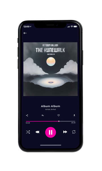 Tablet view of Premade Contemporary Music Album Cover - Tuna #12258 | AlbumArtZone*