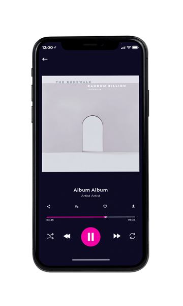 Tablet view of Premade Contemporary Music Album Cover - Swiss Coffee #12294 | AlbumArtZone*