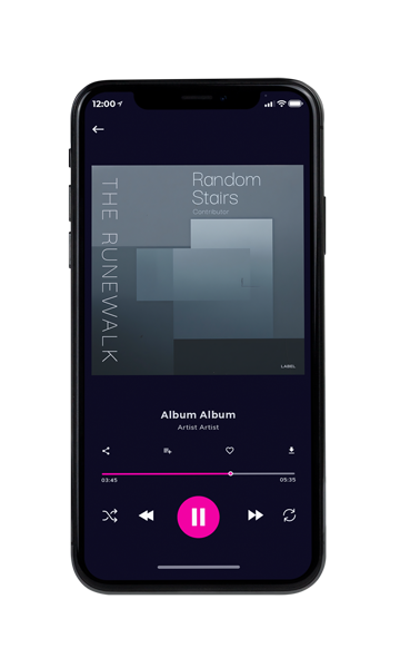 Tablet view of Premade Contemporary Music Album Cover - Nevada #12310 | AlbumArtZone*